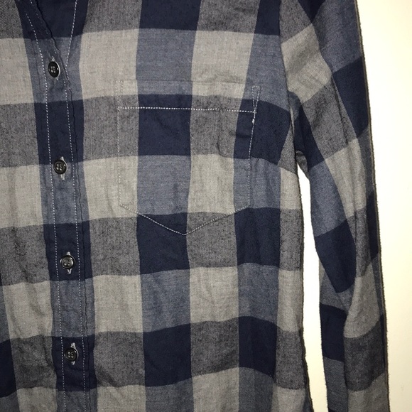 J. Crew Long Flannel Shirt - Picture 3 of 3